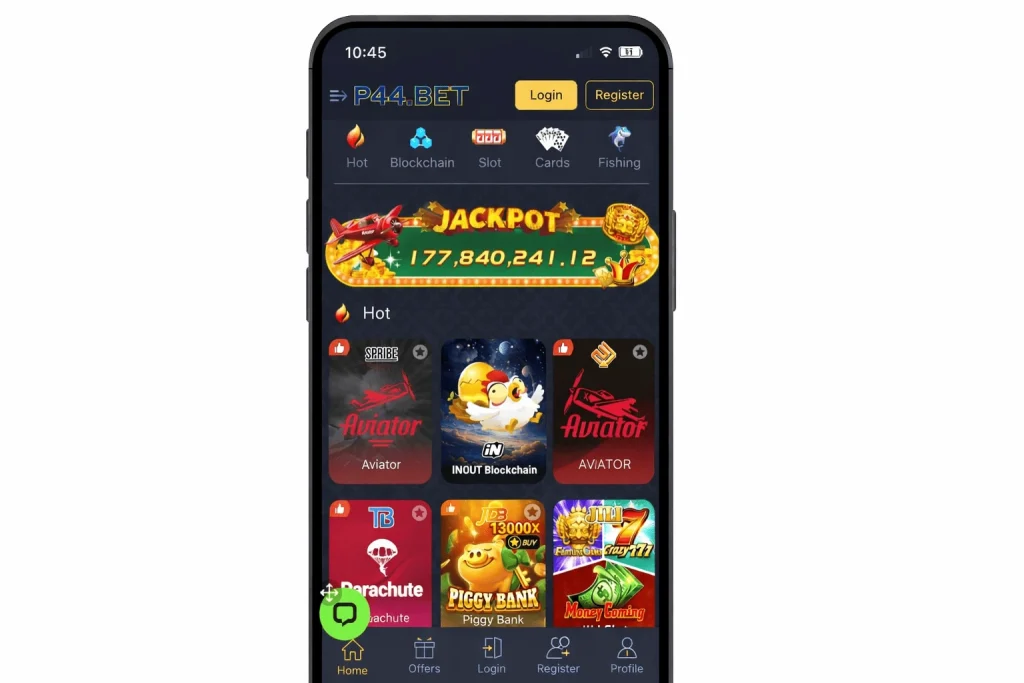 P44 Bet Game Download