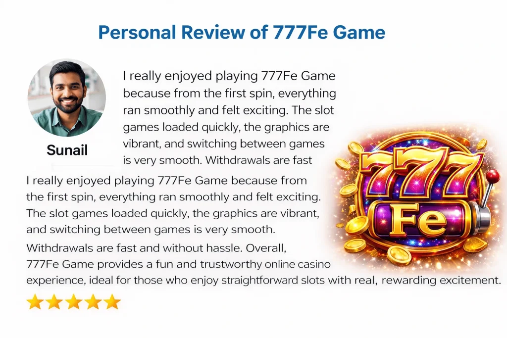 user2 rating for 777FE Game